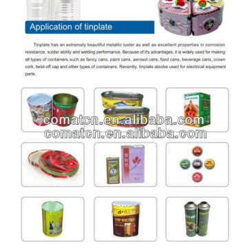 high quality and good price print tinplate and TFS from HAIDA group